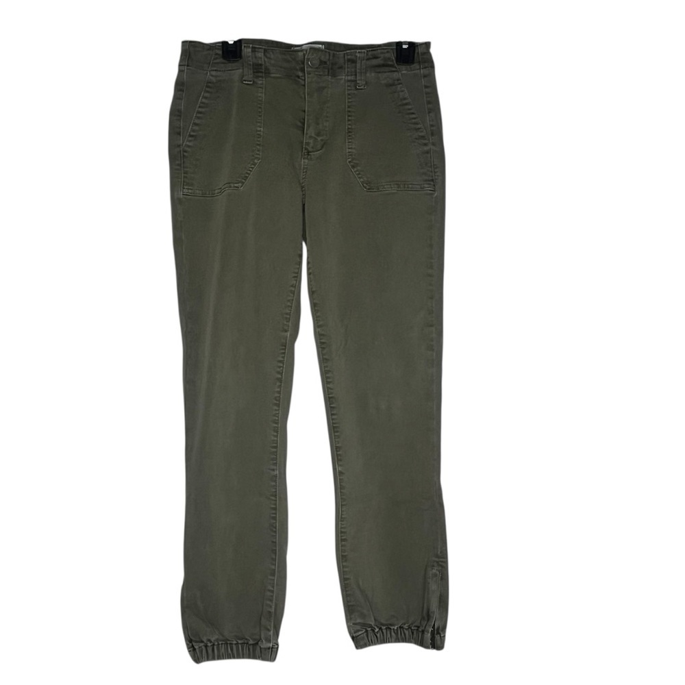 PAIGE Green Mayslie Utility Jogger Jeans size 28 - Picture 2 of 7